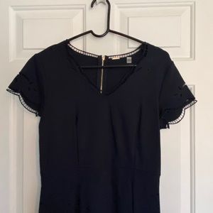 Navy Tahari dress size 8